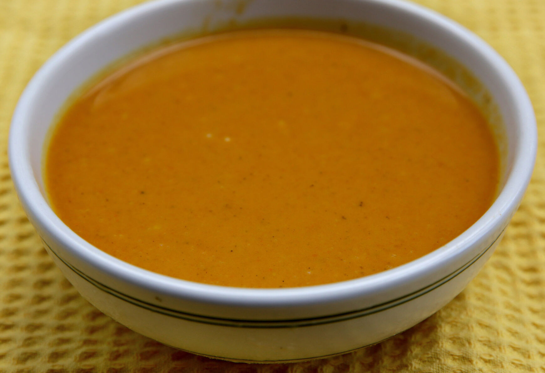 Cold Carrot-Coconut Soup.